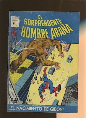 Mexican Spider Man vol 1 #140. Click for values.