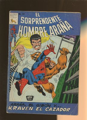 Mexican Spider Man vol 1 #141. Click for values.