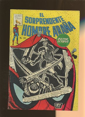 Mexican Spider Man vol 1 #143. Click for values.