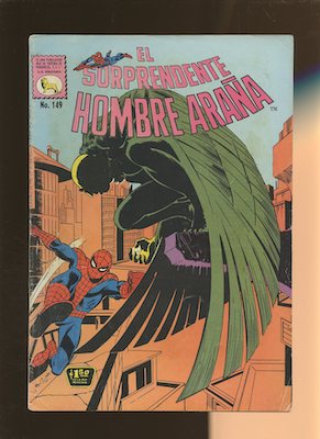 Mexican Spider Man vol 1 #149. Click for values.