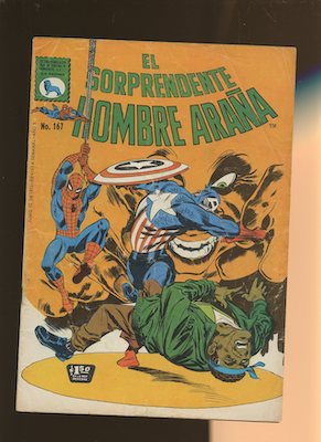 Mexican Spider Man vol 1 #167. Click for values.
