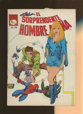 Mexican Spider Man vol 1 #168. Click for values.
