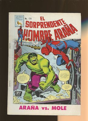Mexican Spider Man vol 1 #174. Click for values.