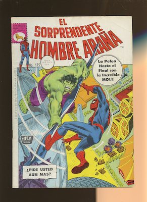 Type one are the Mexican Spider Man reprints of the original Amazing Spider-Man series with the same artwork and stories