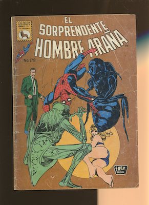Mexican Spider Man vol 1 #178. Click for values.