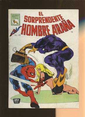 Mexican Spider Man vol 1 #183. Click for values.