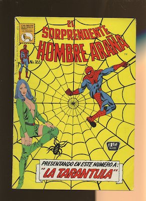 Mexican Spider Man vol 1 #185. Click for values.