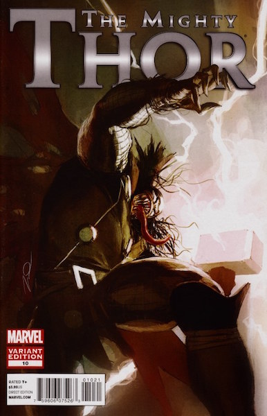 #66: Mighty Thor 10 Parel Venom Variant (2012). Click for values