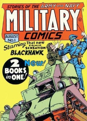 Military Comics was published by Quality Comics. Click for values