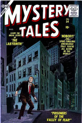 Mystery Tales #54: Click Here for Values