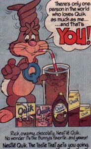 Nestle Nesquick Promotional Giveaway 1983