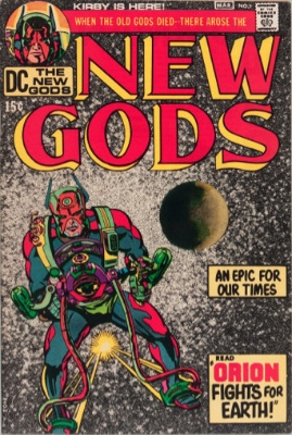 New Gods #1 (Marvel, 1971): Cameo Appearance of Darkseid. Click for values