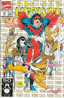 New Mutants #100 2nd Printing. Click for prices