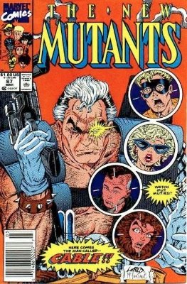 Origin and First Appearance, Cable (Nathan Summers), New Mutants 87, March, 1990. Click for value