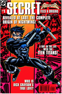 Nightwing Secret Files (1999). Click for values. Nightwing Secret Files (1999). Click for values.