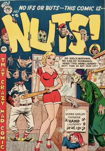 Nuts! #3: Marilyn Monroe parody cover. Click for values