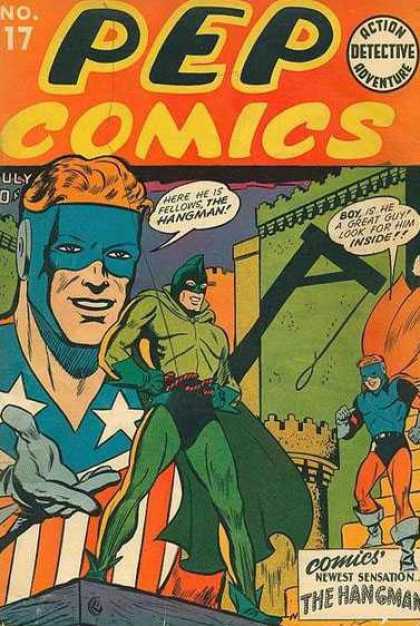 Pep Comics #17. Click for current values.