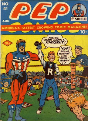 PEP Comics #41: Archie covers begin. Click for value