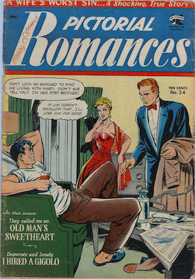 Pictorial Romances #24. Click for values