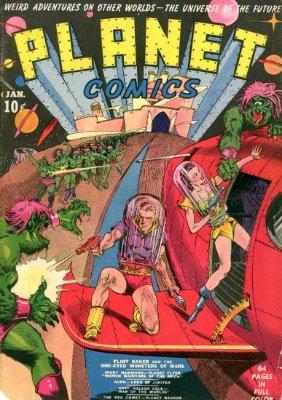 Planet Comics #1: The Pulpiest Golden Age Comic Debuts. Click for values