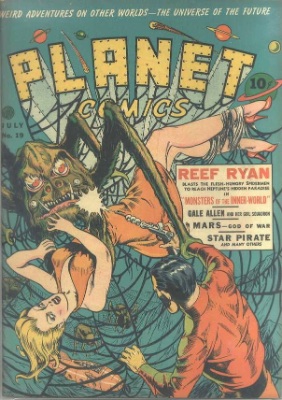 Click for value of Planet Comics #19