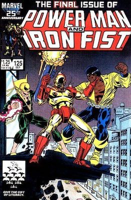 Power Man and Iron Fist #125: Click Here for Values