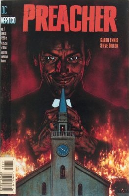 100 Hot Comics: Preacher #1, 1st Jesse Custer. Click to buy a copy at Goldin