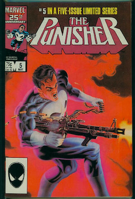 The Punisher Limited Series #5: Click Here for Values