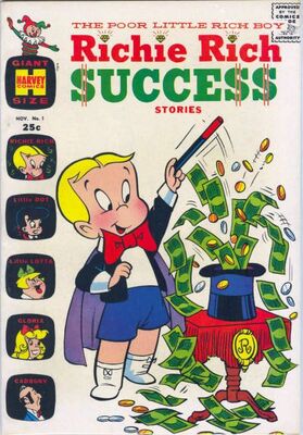 Richie Rich Success Stories #1: Click Here for Values
