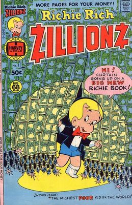 Richie Rich Zillionz #1: Click Here for Values