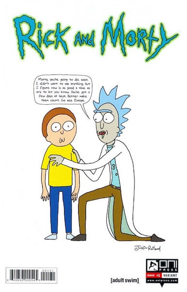 Rick and Morty 1 Rolland variant
