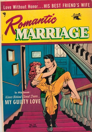 Romantic Marriage #24: Rare, last issue of the series. Click for value