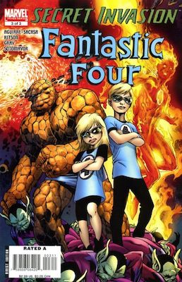 Secret Invasion: Fantastic Four #3: Click Here for Values