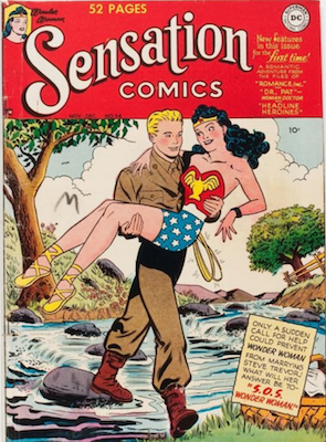 Sensation Comics #94: First All-Girl Issue. Click for value