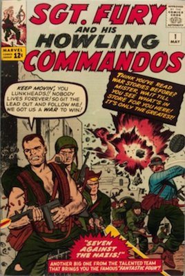 Top 60 War Comics By Value