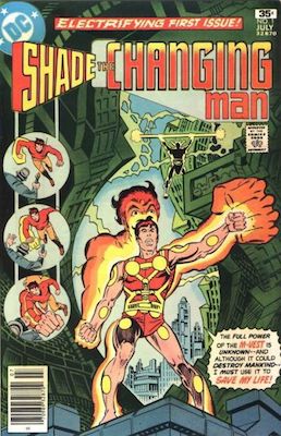 Shade, the Changing Man #1: First Appearance. Click for value