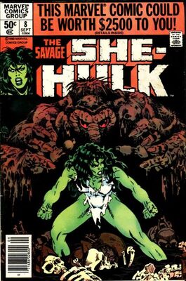 Savage She Hulk #8: Click Here for Values