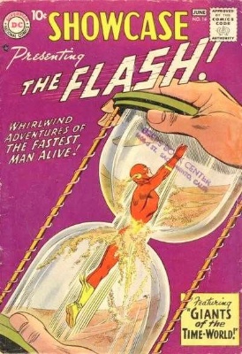 Showcase #14: fourth Appearance of the Silver Age Flash. Click for values