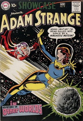 Showcase #19: Adventures on Other Worlds and Adam Strange. Click for values