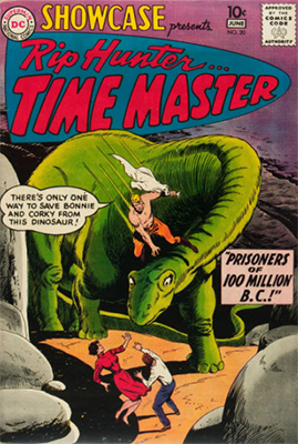 Showcase #20: Origin and first appearance of Rip Hunter, Time Master. Click for values