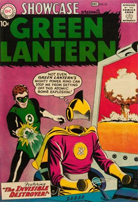 Showcase #23: Second appearance of Silver Age Green Lantern. Click for values