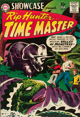 Showcase #25, Rip Hunter, Time Master appearance. Click for values