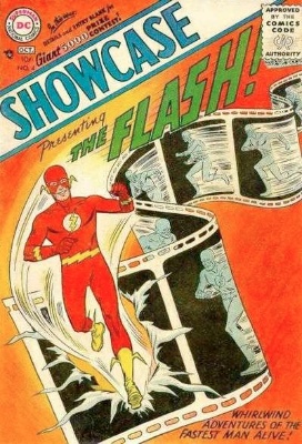 Showcase #4: Origin and First Appearance of the Silver Age Flash. Click for values