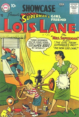 Showcase #9 (August 1957): Lois Lane's Tryout. Click for values