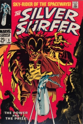 100 Hot Comics: Silver Surfer 3, 1st Mephisto. Click to order a copy from Goldin