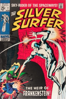 Silver Surfer #7 from the 1960s series. Click for value