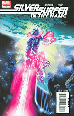 Silver Surfer: In Thy Name #4: Click Here for Values Silver Surfer: In Thy Name #4: Click Here for Values