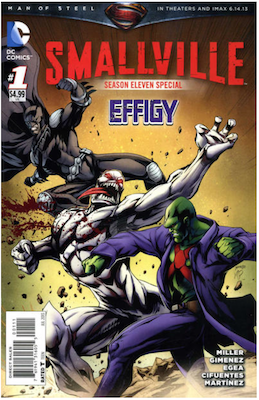 Smallville Season 11 Special #1 (2013). Click for values. Smallville Season 11 Special #1 (2013). Click for values.
