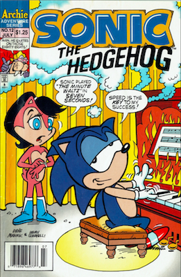 Sonic the Hedgehog #12: Click Here for Values