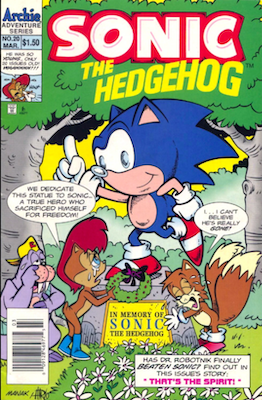 Sonic the Hedgehog #20: Click Here for Values